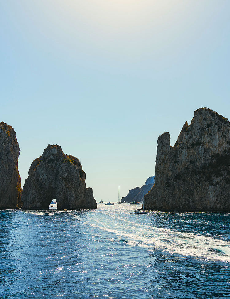 Giro in Barca - Capri al Tramonto